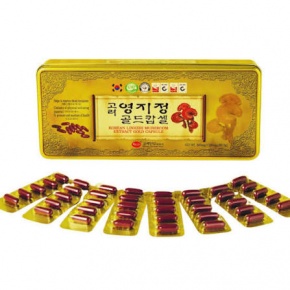 Viên Linh Chi Hàn Quốc KGF Hộp Thiếc 120 Viên Chính Hãng